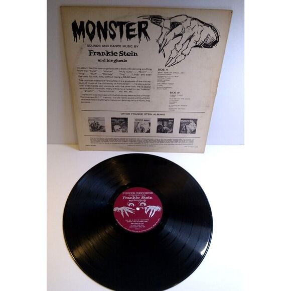 Ghoul Music Frankie Stein And His Ghouls Vinyl LP Record Horror Halloween 1965 - Picture 5 of 6